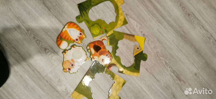 Тактильный пазл веселая ферма