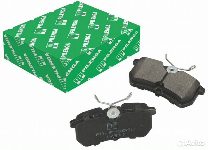 Колодки задние Форд Фокус 1