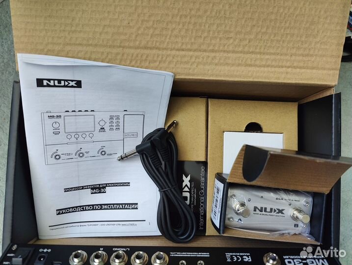 Процессор эффектов Nux MG-30