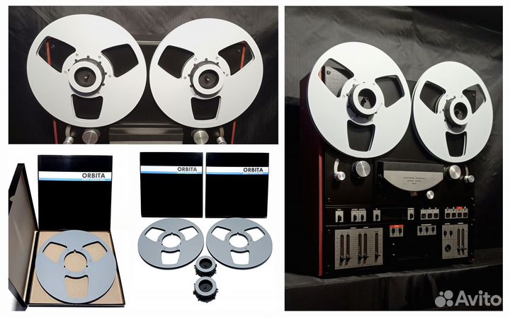 Катушки №27 серебристые, светлосерые, черные (лак)