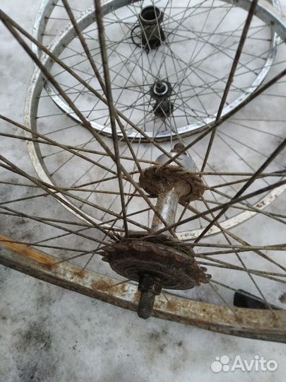 Заднее колесо 28 дюймов велосипеда СССР