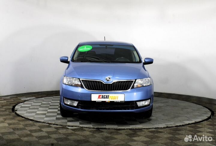 Skoda Rapid 1.6 МТ, 2016, 103 000 км