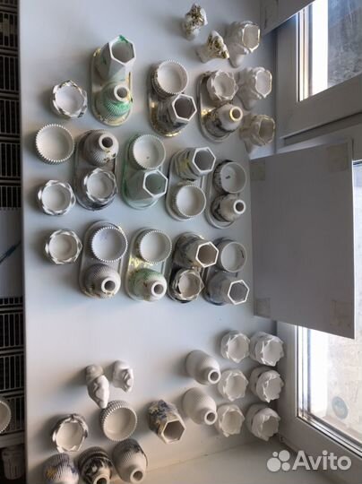 Гипсовые фигуры 75шт