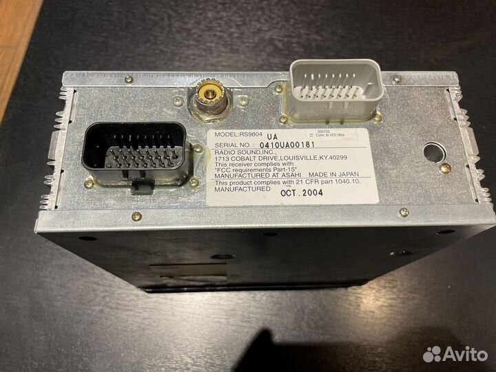 Сd-проигрыватель ’98-’02 flhtcui 76145-04