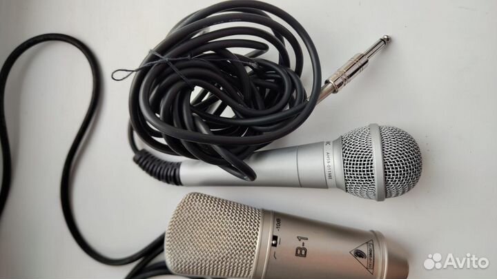 Behringer B-1 микрофон студийный+ 2 мик.караоке