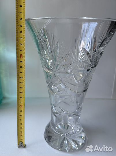 Хрустальная ваза, кубок 1.5 л СССР