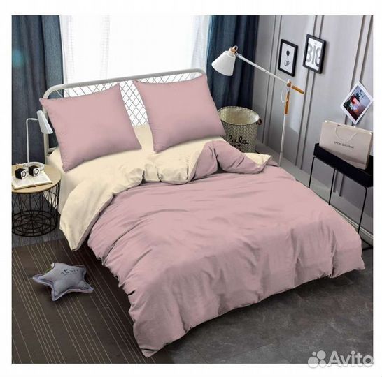 Постельное белье евро новое