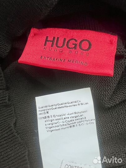 Свитер Hugo Boss 50-52 шерсть новый