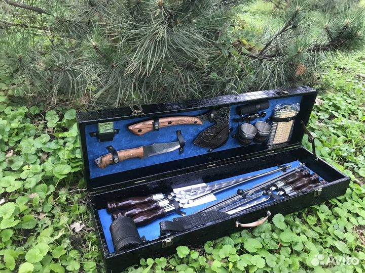 Подарочный шашлычный набор 