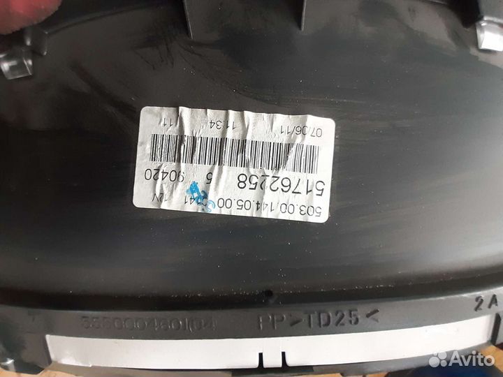 Щиток приборов Fiat Doblo 2012