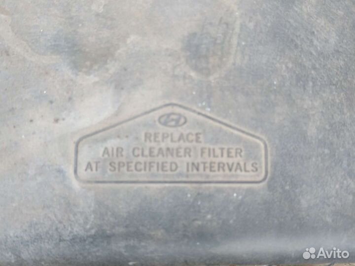 Корпус воздушного фильтра hyundai accent 2004 года