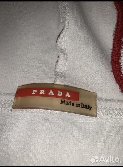 Зип худи prada