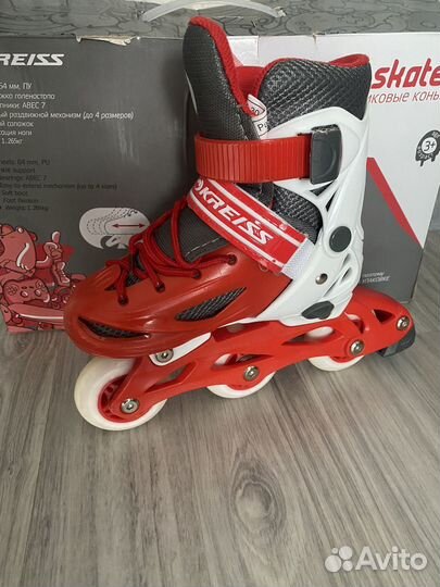 Коньки роликовые р 27-30