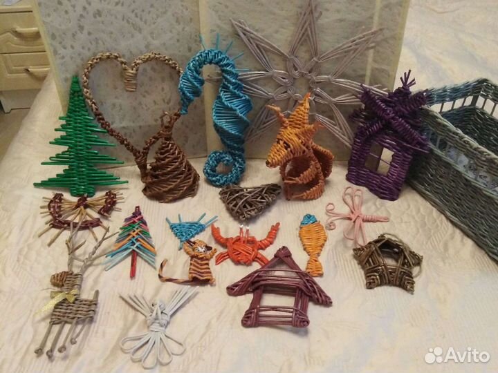 Венок рождественский, игрушки/декор
