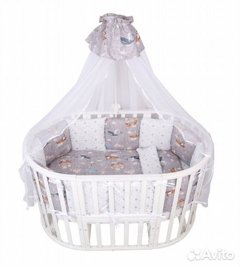 Новый комплект в кроватку Premium Amarobaby 18 пре