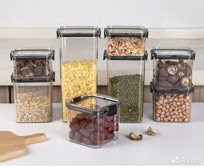 Банки для сыпучих продуктов