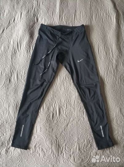 Беговые леггинсы мужские спортивные nike