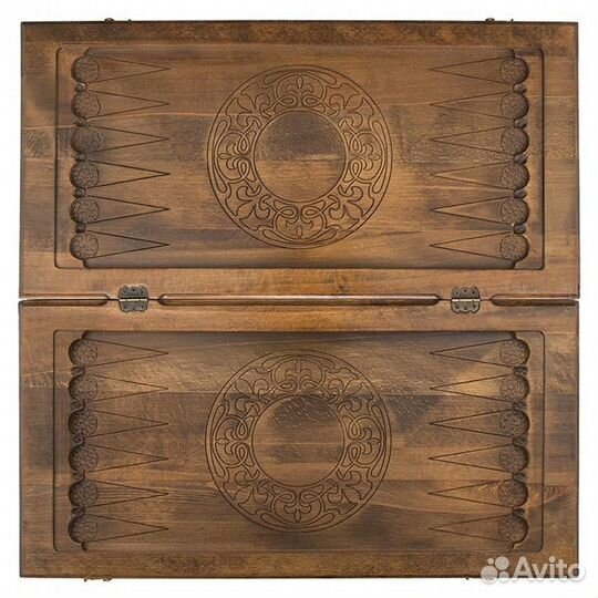 Нарды и шашки резные Клен 62 х 64 см бук Армения 62575