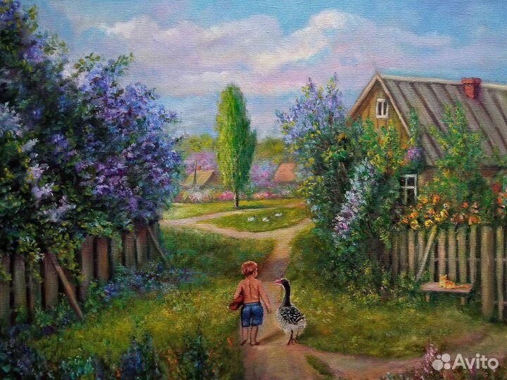 Картины маслом холст