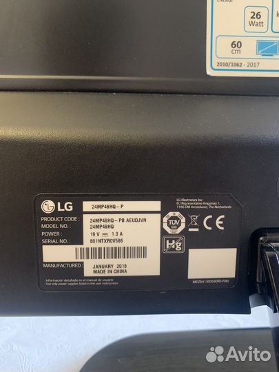 Монитор LG 24MP48HQ