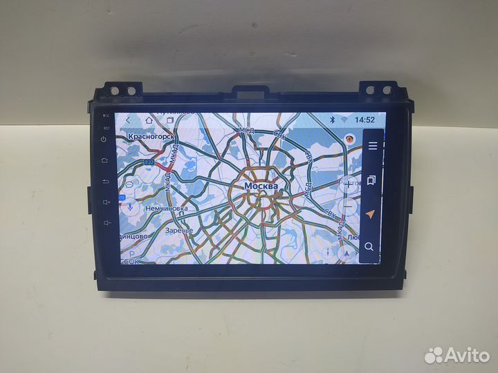 Магнитола Toyota Prado 120, 2002-2009. Android