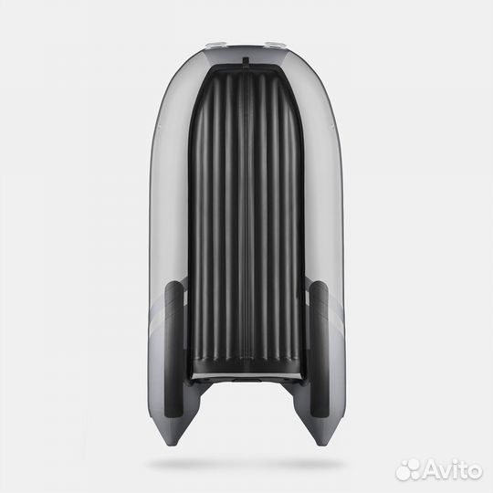 Лодка пвх Нднд Gladiator E380S Светло-темносерый