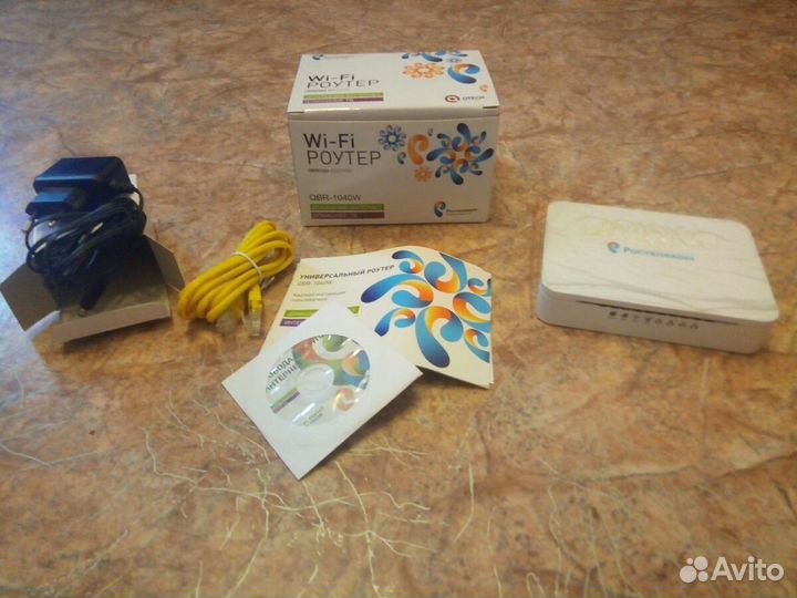 WiFi роутер QBR-1040W Ростелеком