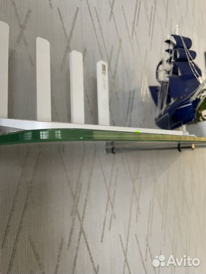 Стеклянная полка