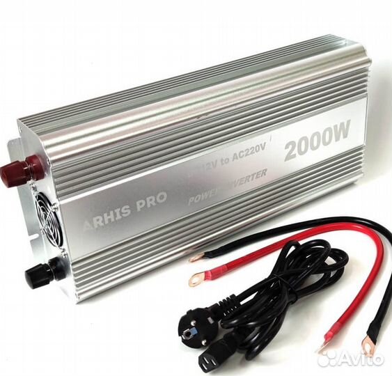Инвертор 2000 Вт 12*220 ибп котла преобразователь