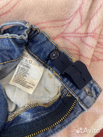 Джинсовая юбка hm 140