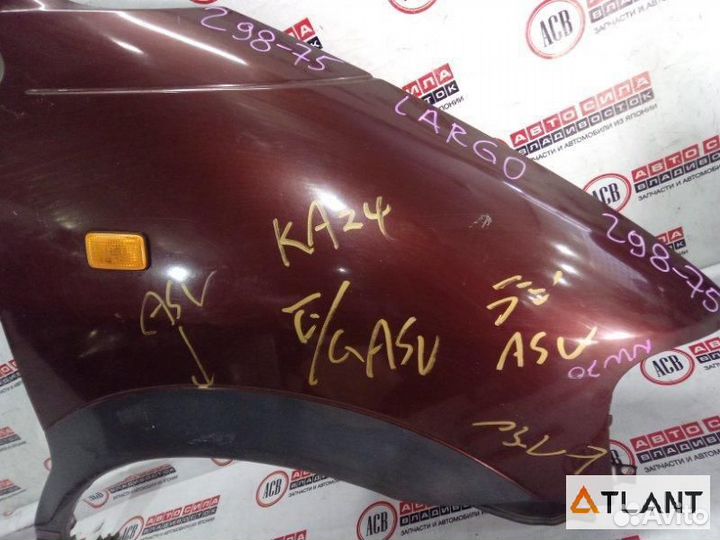 Крыло переднее правое nissan largo