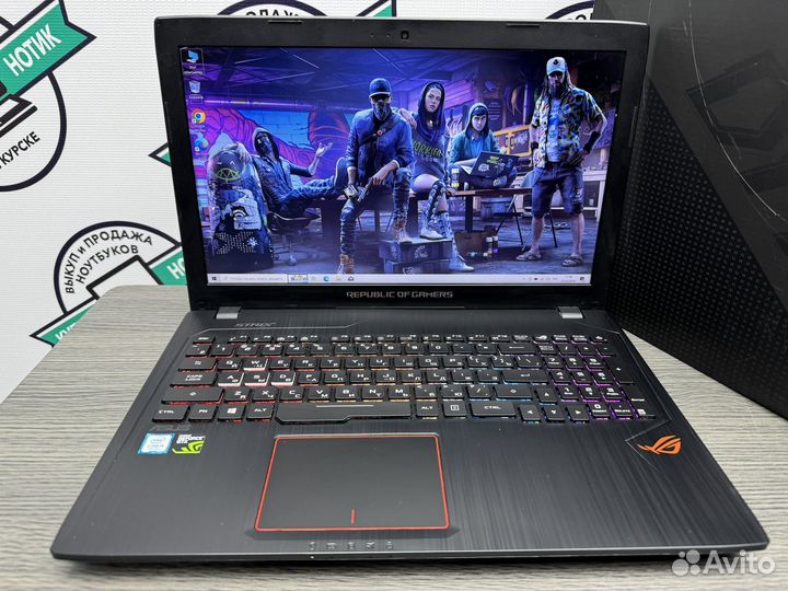 Мощный игровой Asus core i5-7300 12Gb GTX1050 SSD