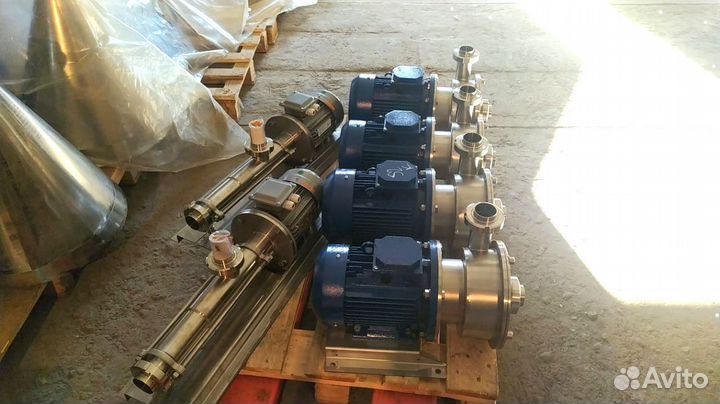 Винтовой пищевой насос онв