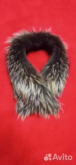 Натуральный меховой воротник