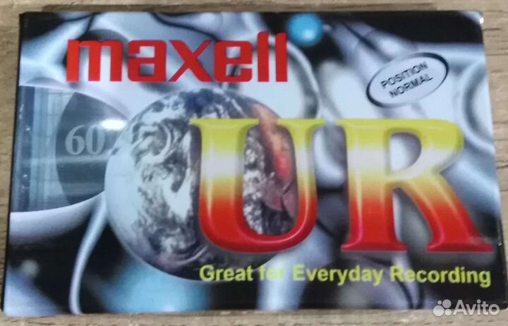 Аудио кассета maxell ur 60