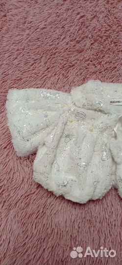 Меховое болеро для девочки 3-5 лет