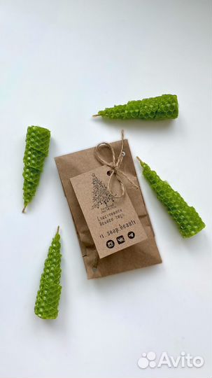 Свеча Елка (корпоративный новогодний подарок)