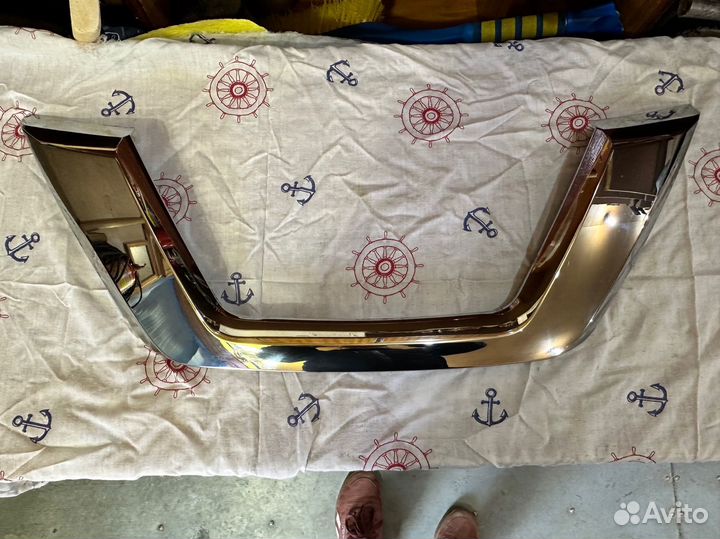 Накладка (хром) рашетки радиатора x-trail t32