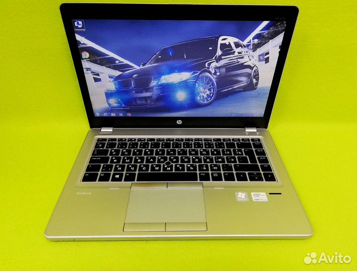 HP Ноутбук бу Windows 7 4 ядра i5 экран 14 Ssd
