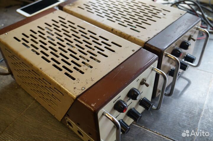 Усилители уэми-50 моноблоки