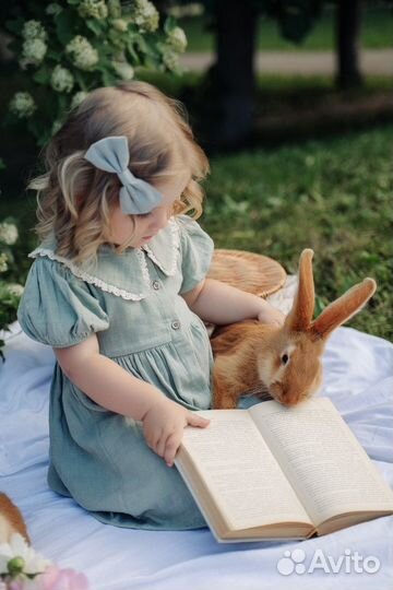 Муслиновое платье 92 98