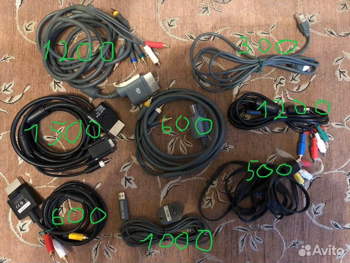 Шнуры для Ps2 Ps3 Xbox 360