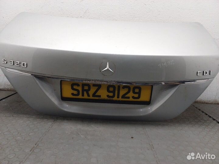 Крышка багажника Mercedes S W221