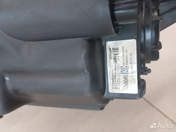 Фара Hyundai Solaris 2