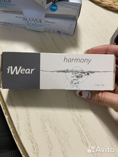 Линзы контактные acuvue -5,5, кривизна 8.5