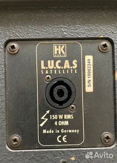 Акустическая система сателлиты нк Аudiо и сабвуфер