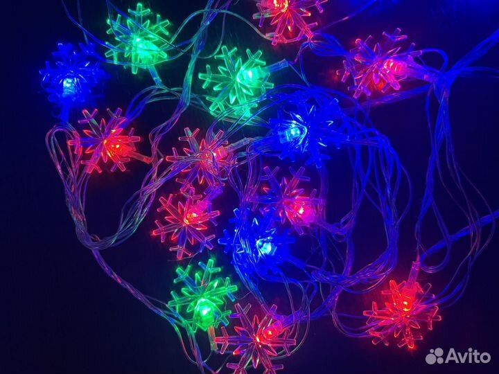 Ёлочные гирлянды новые