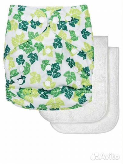 Многоразовый подгузник трусики little fox