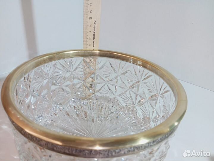 Ваза хрустальная СССР