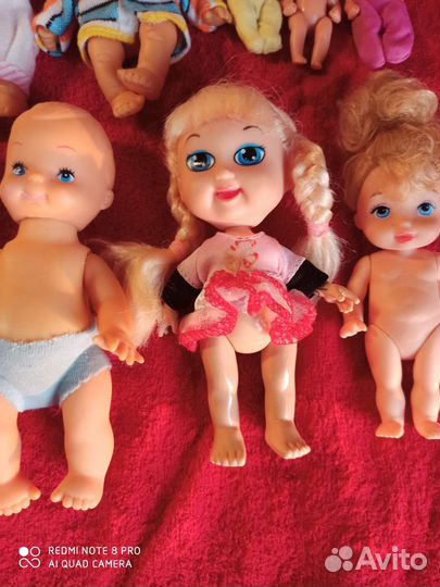 Резиновые пупсики СССР